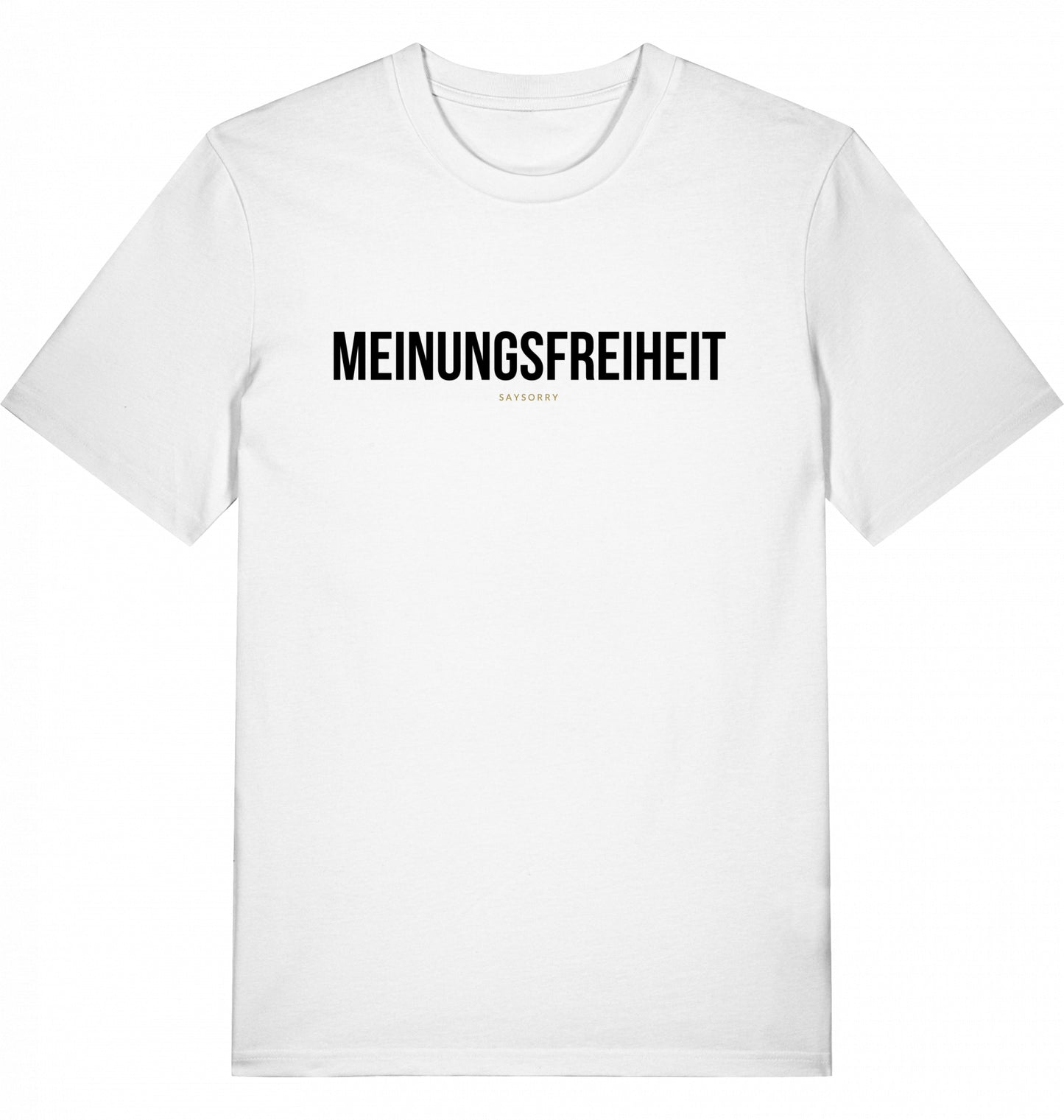 100% Organic Herren Shirt »Meinungsfreiheit«