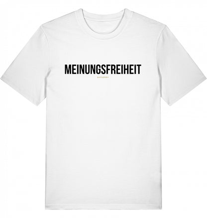 100% Organic Herren Shirt »Meinungsfreiheit«