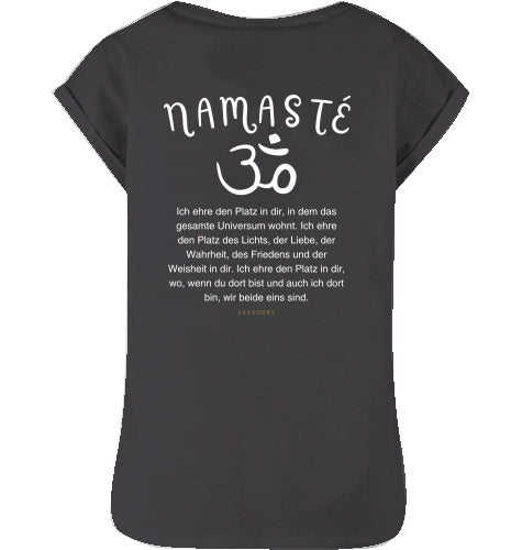 Organic Alle-Größen-Shirt »Namasté«