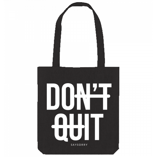 Tote Bag »Don’t quit, do it«