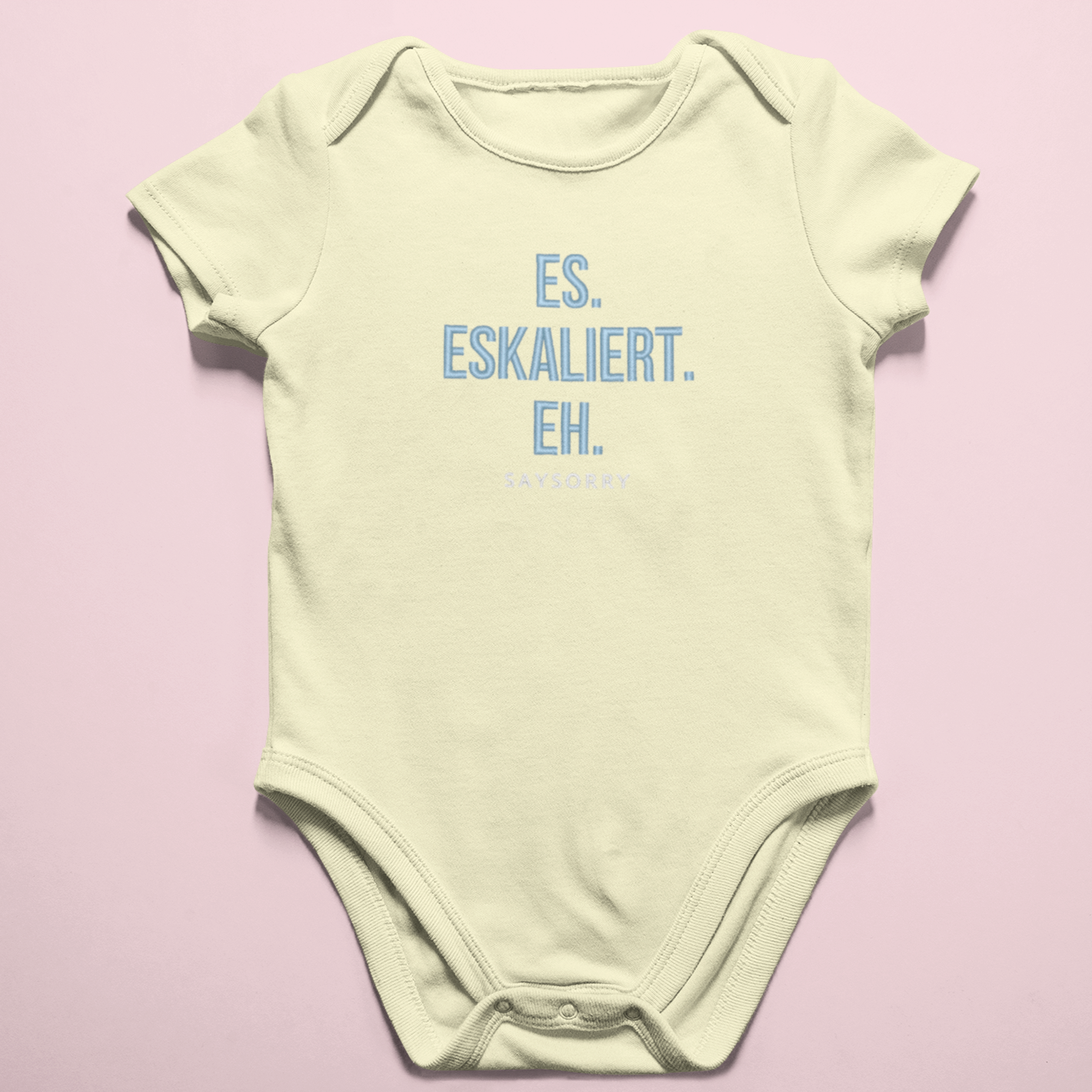 Baby Body 100% Organic »Es. Eskaliert. Eh.«