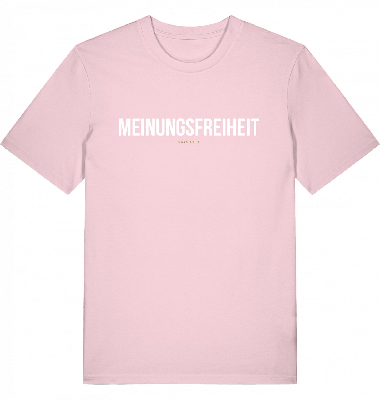 100% Organic Herren Shirt »Meinungsfreiheit«