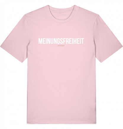 100% Organic Herren Shirt »Meinungsfreiheit«