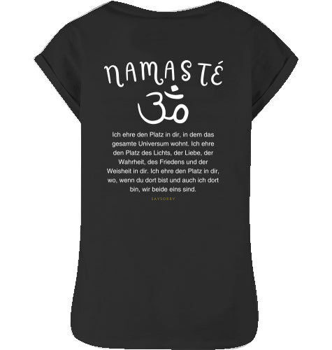 Organic Alle-Größen-Shirt »Namasté«