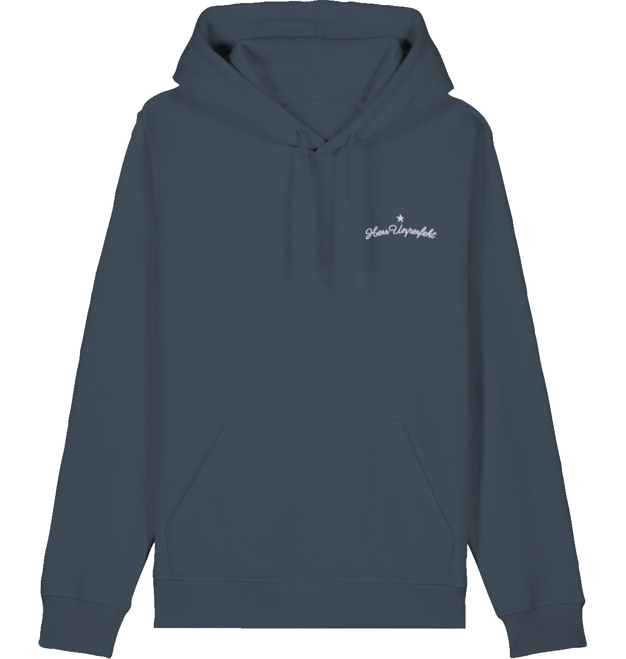 Organic unisex Hoodie in vielen Farben »Herr Unperfekt«