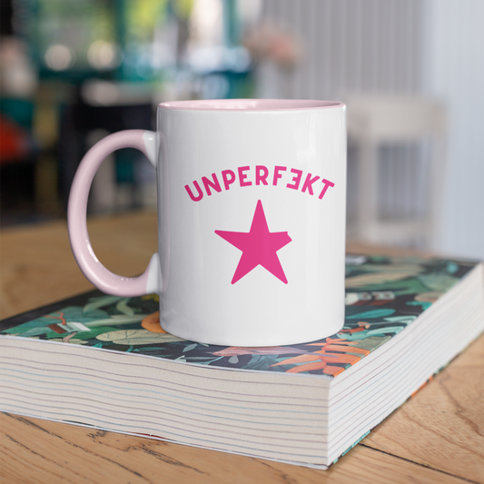 Designer-Tasse »Frau Unperfekt und der abgebrochene Stern«