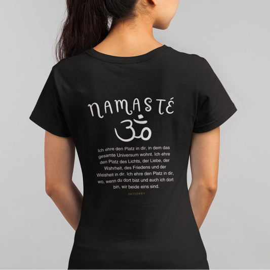 Organic Alle-Größen-Shirt »Namasté«