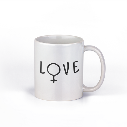 Original SAYSORRY Designer Tasse »Feminist Love«