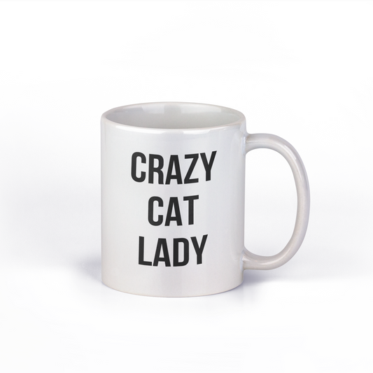 Original SAYSORRY Designer Tasse »Crazy Cat Lady«